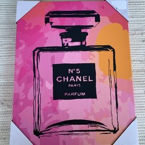 Chanel N 5 Wall Art Canvas